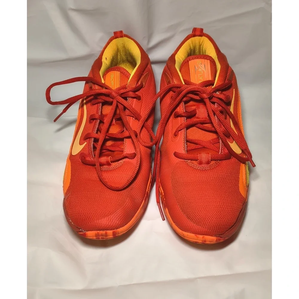 Nike IsoFly Big Kids Basketball Shoes Team Orange Laser Orange FN4384-800 Size 7